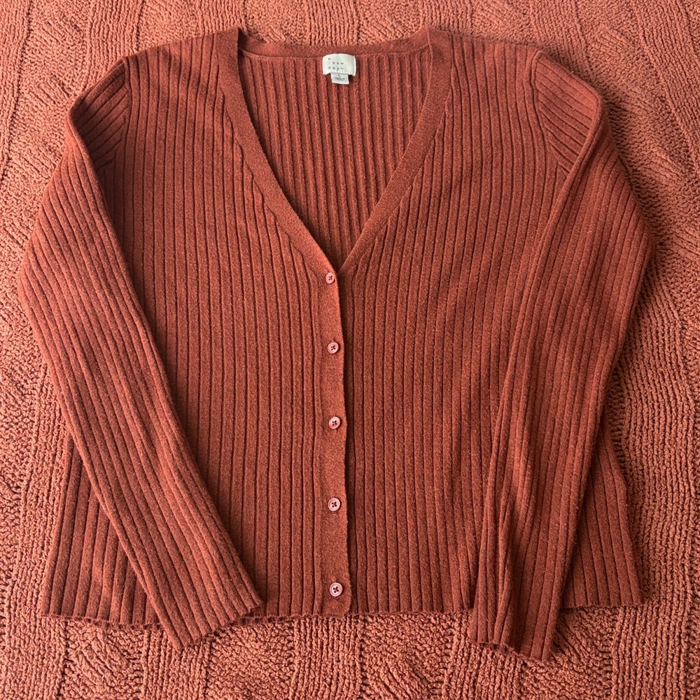 a new day Women's V-neck Cardigan